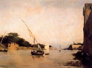 Eugene Fromentin - View of the Nile