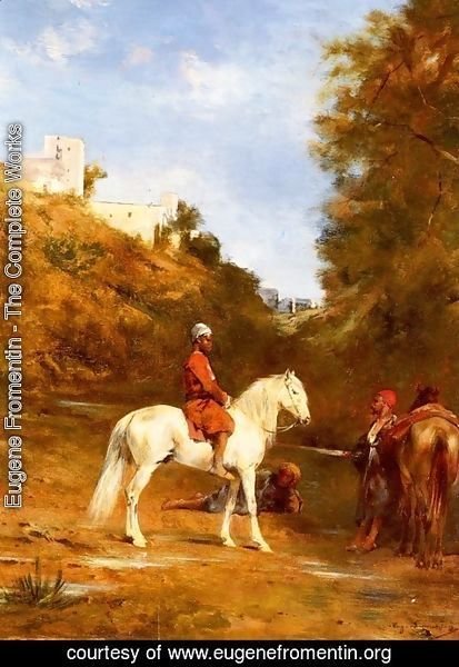 Eugene Fromentin - Watering The Horses