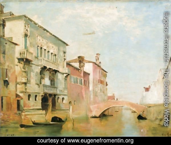 View Of Canal Della Misericordia, Venezia