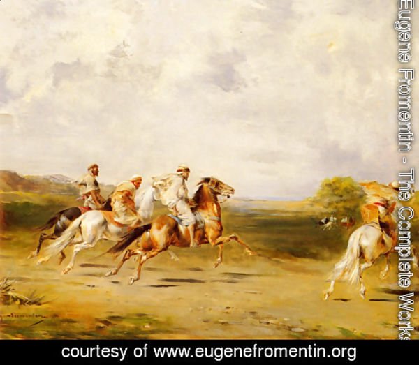 Eugene Fromentin - Arab Horsemen
