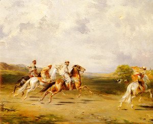 Eugene Fromentin - Arab Horsemen